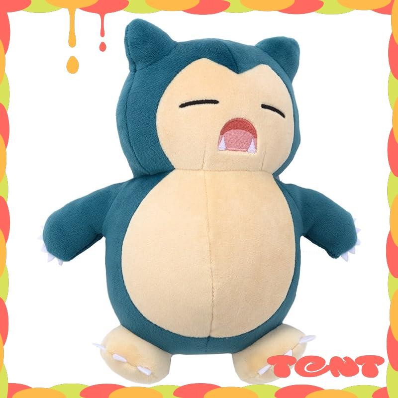 Pokemon Snorlax Plush S ความยาวประมาณ 20 ซม. สําหรับนอนหลับสบาย