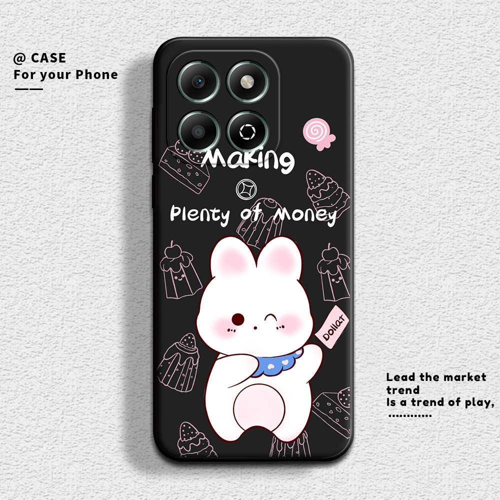 สําหรับ ZTE Blade A55 A35 กรณีน่ารัก Panda ซิลิโคนการ์ตูนเคสโทรศัพท์สําหรับ ZTEA 55 ZTEA35 ใหม่แฟชั่นสีดําน่ารักปลอก