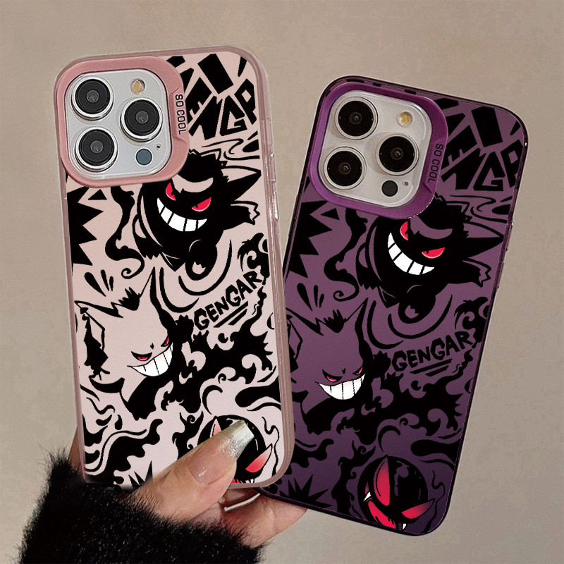 Gengar Pokemon เคส Oppo A38 A15 A12 A3s A5 A7 A16 A17 A35 รูปที่ 4