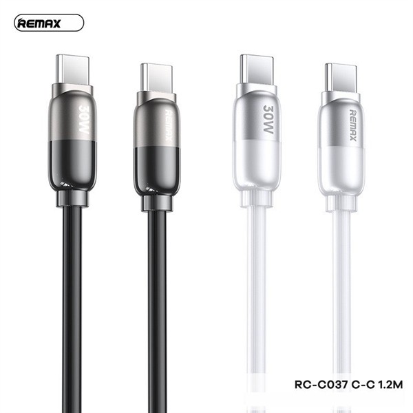 REMAX RC-C037 CC Type C to Type C Cable 30W 1m2 ยาว