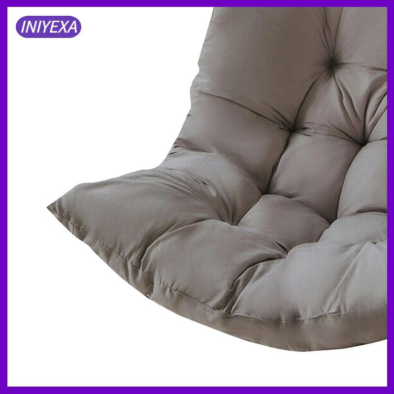 [Iniyexa] เบาะรองนั่งเก้าอี้ไข่กันน้ําหวายหวายหวาย, Thicken Leisure Garden Patio แขวนเก้าอี้ไข่ Pad - รูปที่ 4