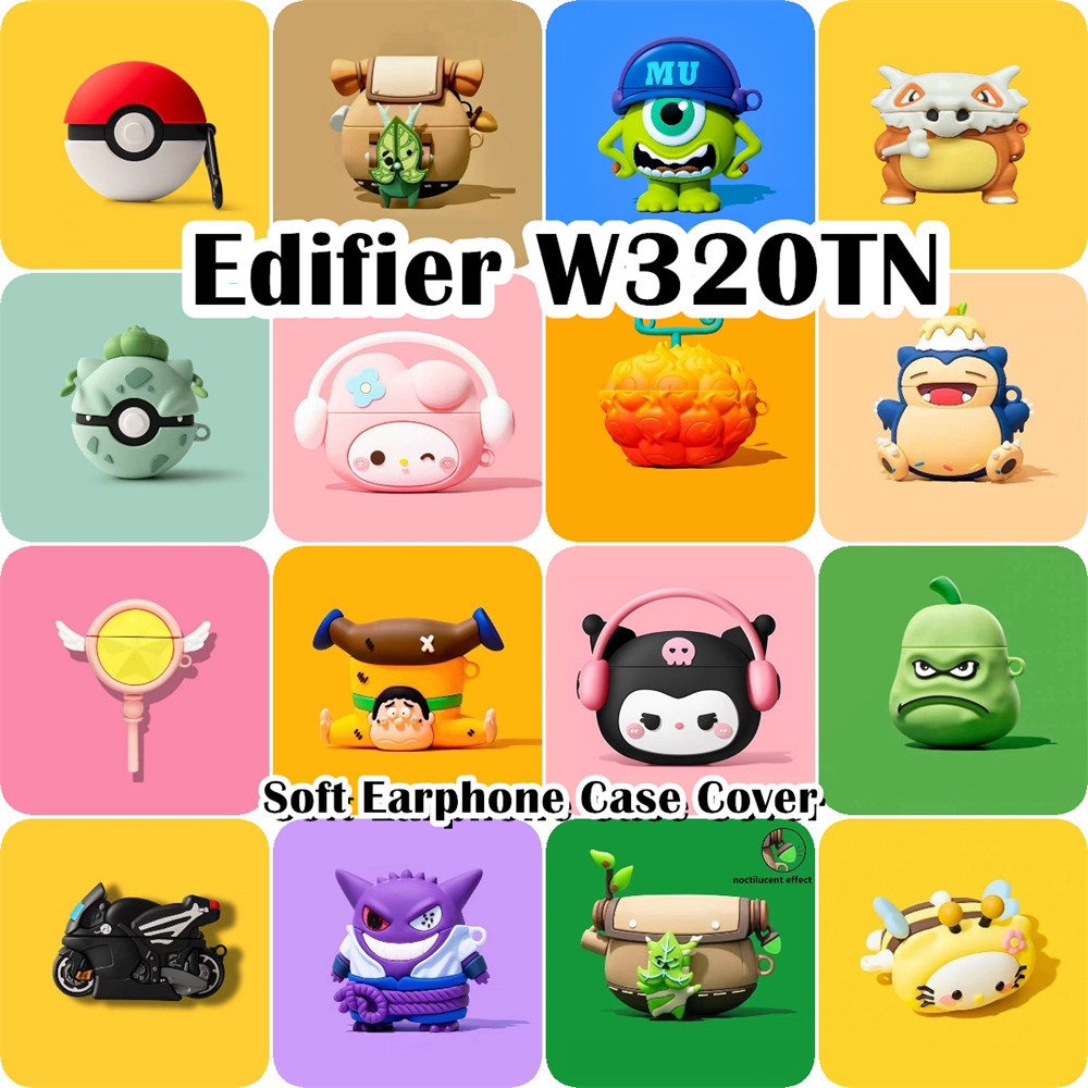 READY STOCK!นําไปใช้กับ Edifier W320TN เคส Case เคสหูฟัง การ์ตูนน่ารัก ซิลิโคนนุ่ม เคส เคสหูฟัง NO.3