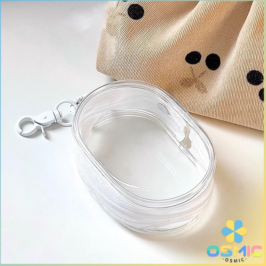MIC กระเป๋าจัดเก็บหูฟัง เก็บสายชาร์ พกพาง่าย ขนาดเล็ก มีซิป ป้องกันฝุ่น Storage bag