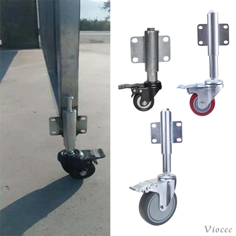 [Viocee] ล้อประตูยืดหยุ่น Universal Heavy Duty Gate Helper ล้อสําหรับพื้นไม่สม่ําเสมอ