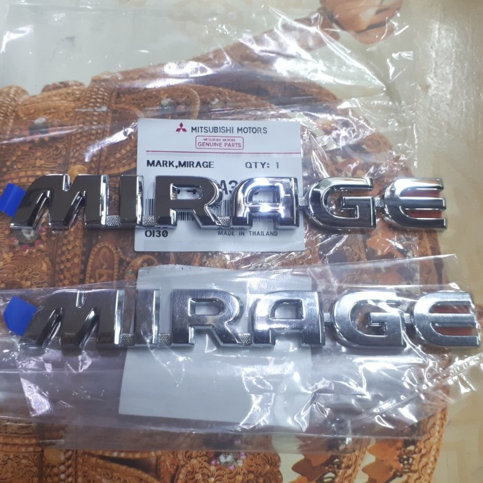 SELL Original Mitsubishi Mirage MIRAGE Mark Emblems