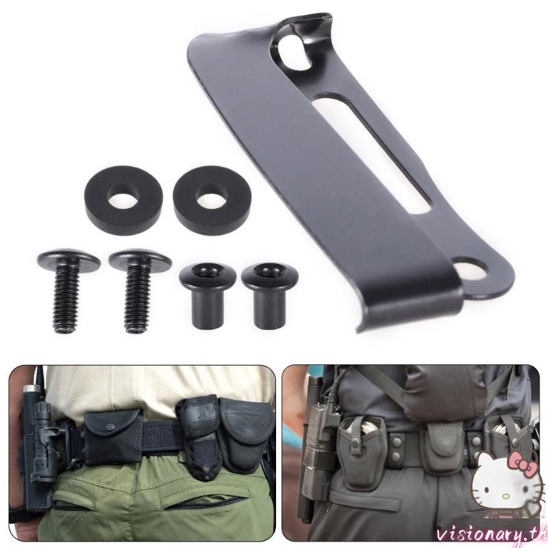 Vision K Sheath เอวคลิป KYDEX ทํา Scabbard คลิป K Sheath อุปกรณ์เสริมสําหรับ KYDEX Sheath เครื่องมือคลิปเอวพร้อมสกรู