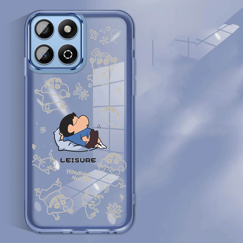 Xiaomi 14T Pro 14T Stylish Leisure Crayon Shin-chan Crystal Candy Case Silicon Soft Casing Cover