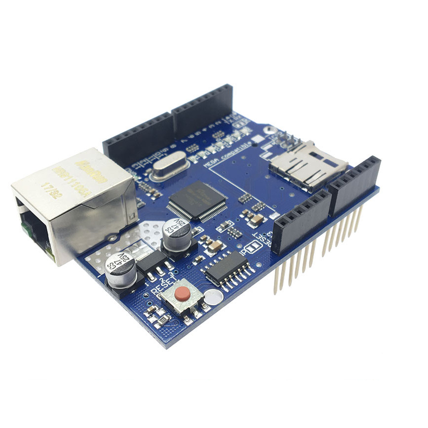 Uno Shield Ethernet Shield W5100 R3 UNO Mega 2560 1280 328 UNR R3 < เท่านั้น W5100 บอร์ดพัฒนา