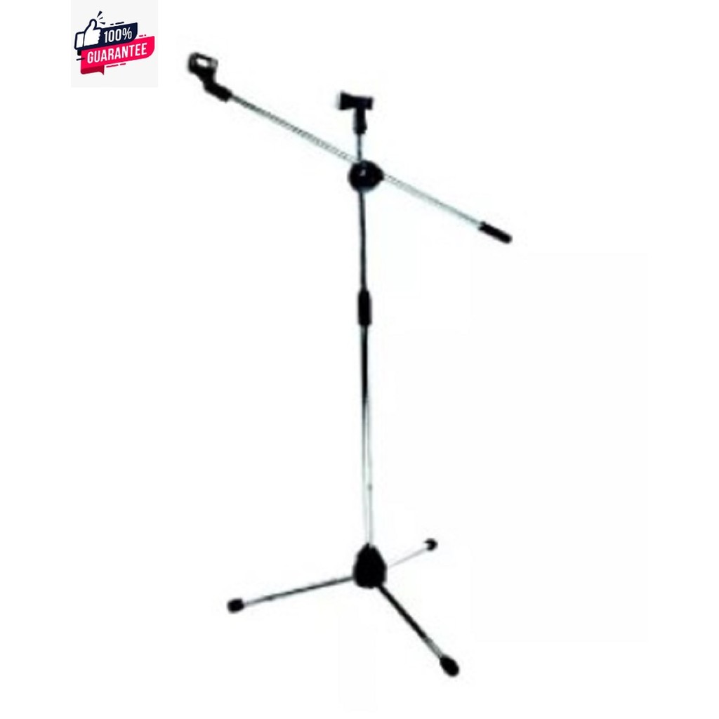 LTM MS-15S ขาตั้งไมค์แตั้งพื้น สีเงิน 2 คอ MS-15S  MS15S สินค้าใหม่แกะกล่อง / มีหน้าร้าน