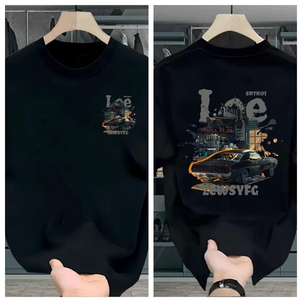 เสื้อยืดฤดูร้อน สไตล์อเมริกัน แขนสั้น สำหรับผู้ชายและผู้หญิง แบรนด์แฟชั่น ผ้าฝ้ายแท้ สไตล์ลำลอง เหมาะสำหรับใช้ในโรงรถ2