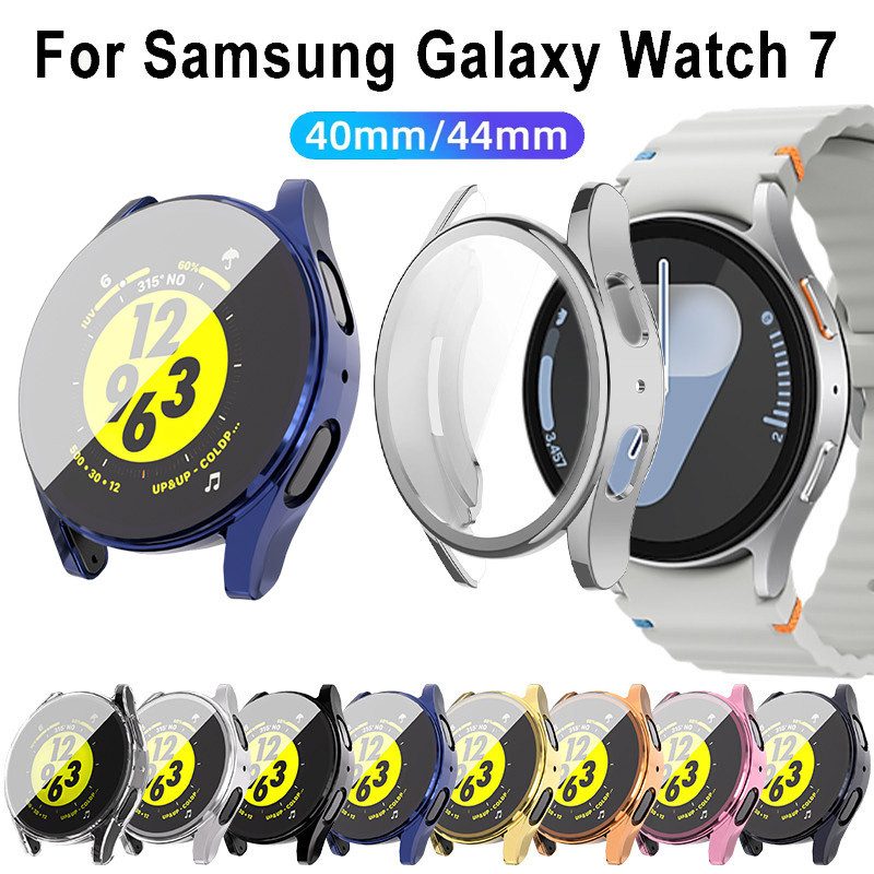 SAMSUNG ใหม่tpu Soft Caseฟิล์มเข้ากันได้กับSamsung Galaxy Watch 7 6 40 มม.44 มม.Ultra Cover Anti-Scratchป้องกันหน้าจอสําหรับGalaxy Watch7 กรณี