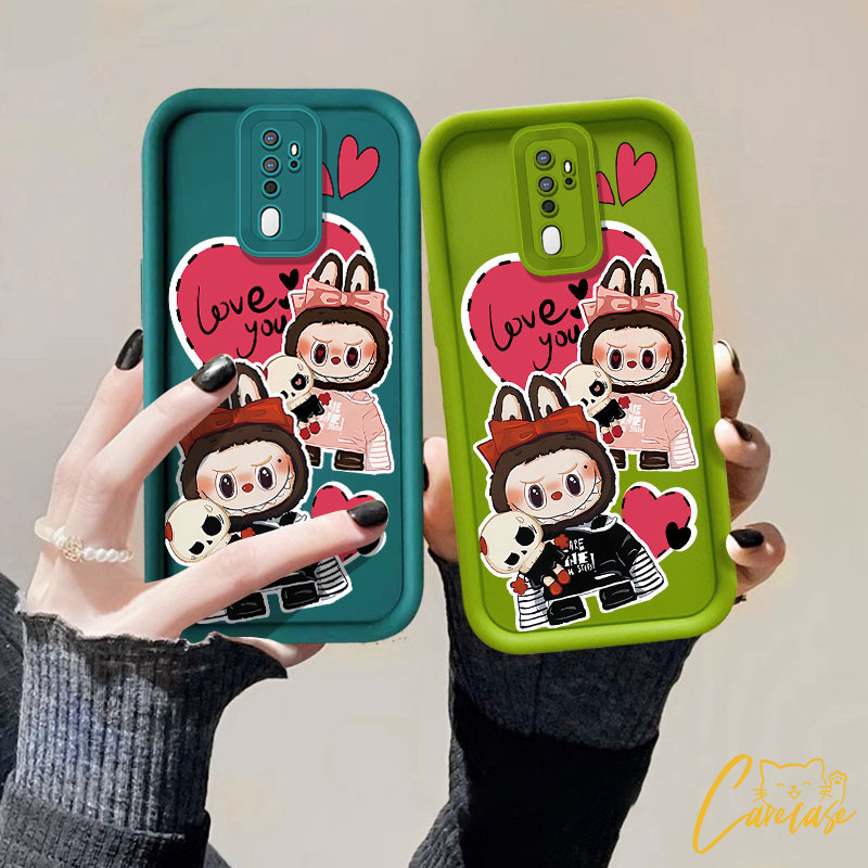 เคสโทรศัพท์สําหรับoppo OPPO A5 2020 A9 2020 A1 Pro A3S A12E A7 A5S A12 A12S A11K A15 A15S A35 A16 A16S A54S A17 A17 A17 A17 A17 ฝาครอบการ์ตูนลายน่ารักลาบู