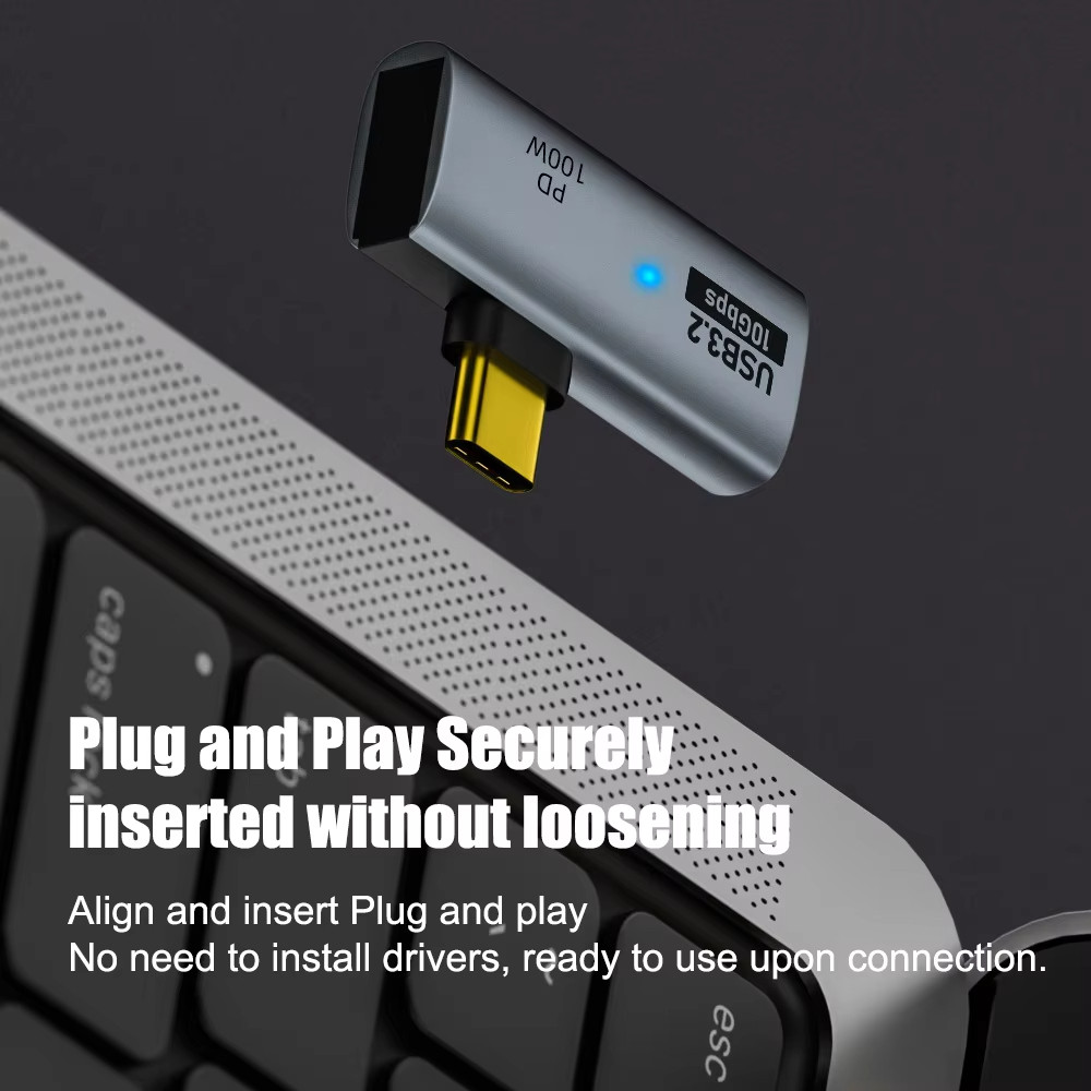 Usb C หูฟังและอะแดปเตอร์ชาร์จ 1 ใน 2 Out Type C อะแดปเตอร์เสียง PD100W Fast Charging USB C Splitter สําหรับ Ip