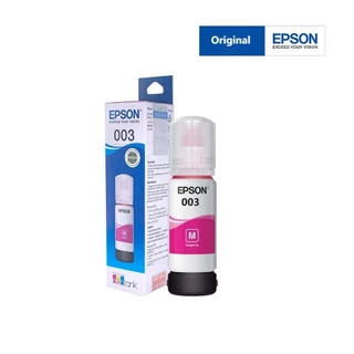 (พร้อมกล่อง)EPSON 003 หมึกแท้ 100%/ราคาถูก (L1110/L1210/L1216/L1250/L1256/L3110/L3150/L3210/L3256/L5290)4 สี