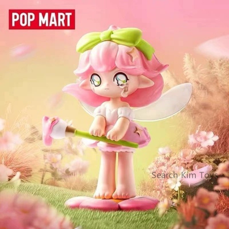Popmart AZURA Spring Fantasy Series รูปตุ๊กตาของขวัญกล่องปริศนาของเล่นอินเทรนด์