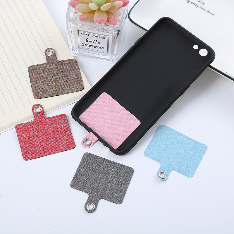 แผ่นห้อยโทรศัพท์ แพทช์เชือกเส้นเล็ก ป้องกันการล้มLanyard Patch คลิปคล้องเชือกโทรศัพท์มือถือ เคสโทรศัพท์มือถือ ปะเก็นเชือ