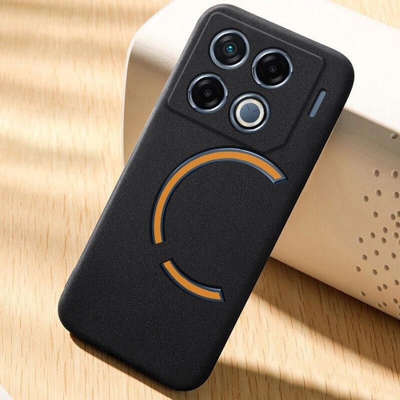 สําหรับ Infinix GT 20 Pro 20Pro X6871 GT20Pro InfinixGT20pro Soft TPU กรณีป้องกันลายนิ้วมือซิลิคอนปกหลังทราย Matte ยางเคสโทรศัพท์ - รูปที่ 7