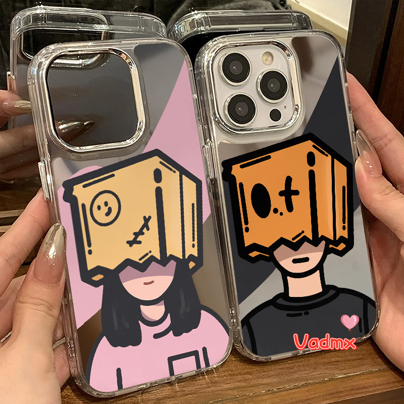 ตลกกล่องสาว Boy Soft สําหรับ Infinix Hot 50i 30i 40i สมาร์ท 9 8 HD Pro Plus 7 อินเดีย Plus Itel A70 