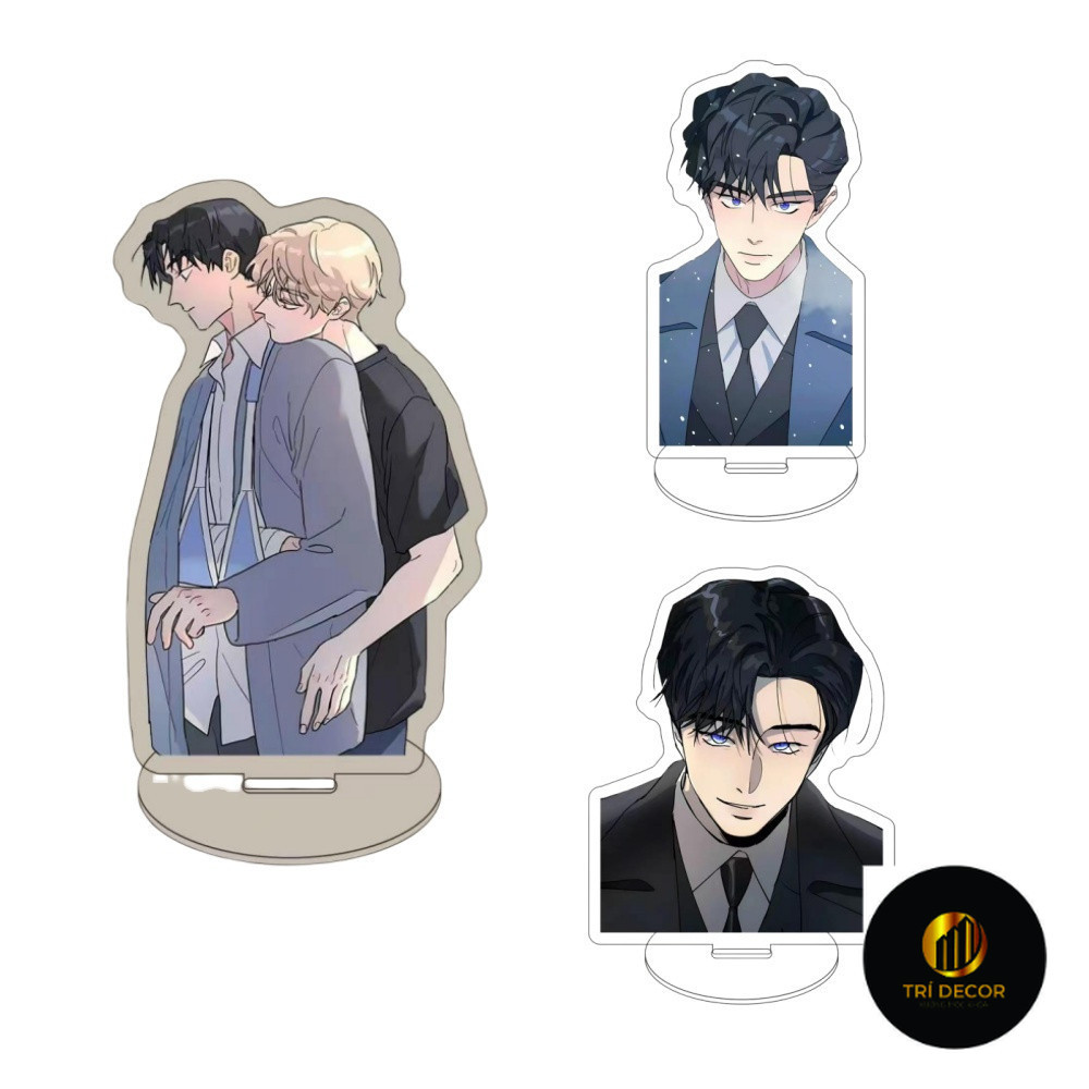 อะนิเมะ Standee รุ่นเกาหลี BL Lu Tai Zhou Jin Yi Xuan Quan Xi Rui Che Study มุมอุปกรณ์ตกแต่งโต๊ะ