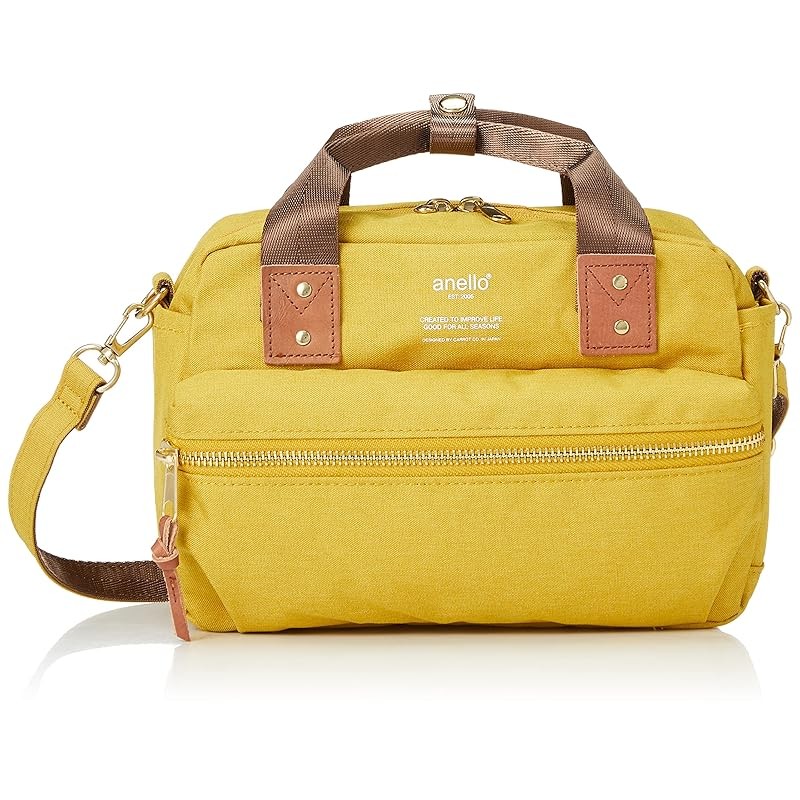 [Anello] กระเป๋าสะพายมินิ A5 พร้อมช่องเก็บของหลายช่อง Atelier Atc3167Z สีเหลือง
