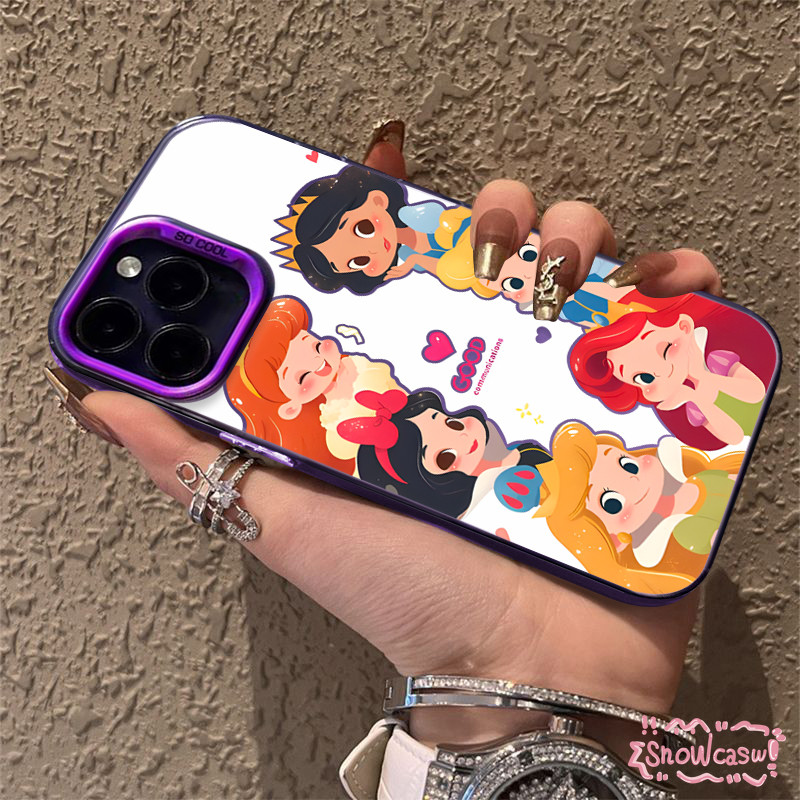 ลายการ์ตูนเจ้าหญิงน่ารักแสนสวย เคสVIVO Y15s Y15 Y17 Y27 Y17s Y12s Y20 Y21 Y16 Y12 Y36 Y22 Y27s Y11 Y21s Y35 Y02 Y91 Y31 - รูปที่ 7