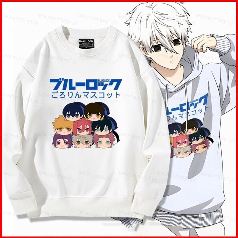 Ys Blue Lock Nagi Sishiro Chigiri Hyoma Bachira Meguru อะนิเมะเสื้อกันหนาว Unisex แขนยาวคอสเพลย์ 3D เสื้อสวมหัว