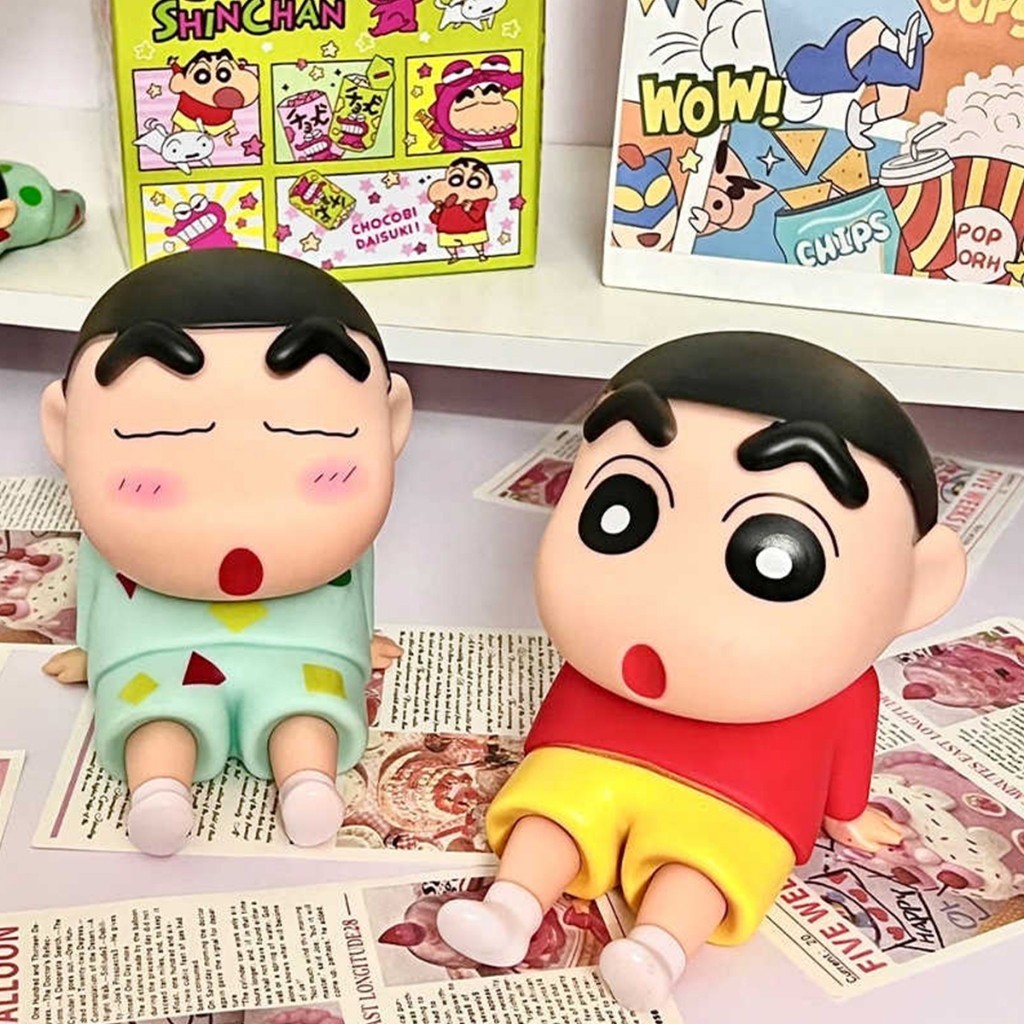 สร้างสรรค์ ที่รอง โทรศัพท์ มือถือ Crayon Shin-chan ipad holder Ornaments ที่วาง ไอแพด ตั้งโต๊ะ แบบพกพา iphone stand
