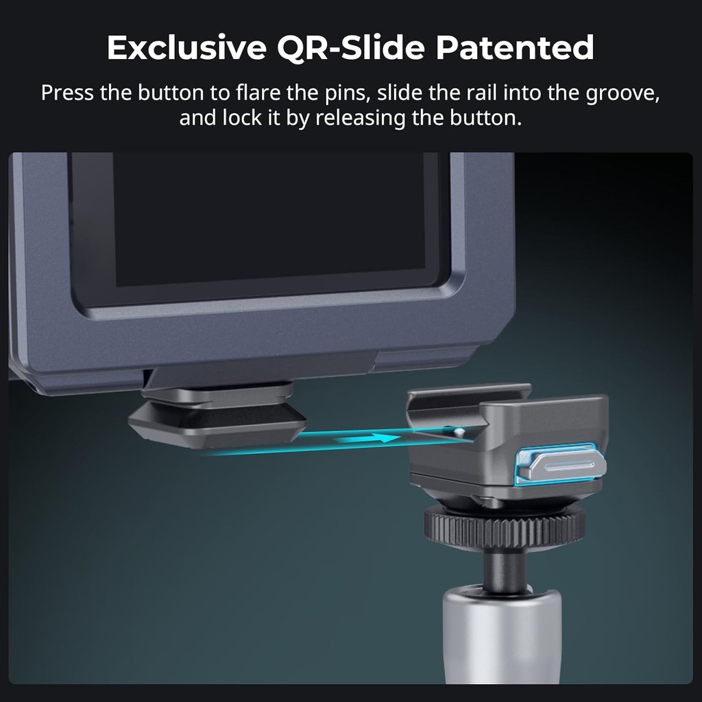 Smallrig HawkLock H21 Universal Quick Release Mount Plate Kit สําหรับกล้อง/จอภาพ/กล้องแอคชั่น