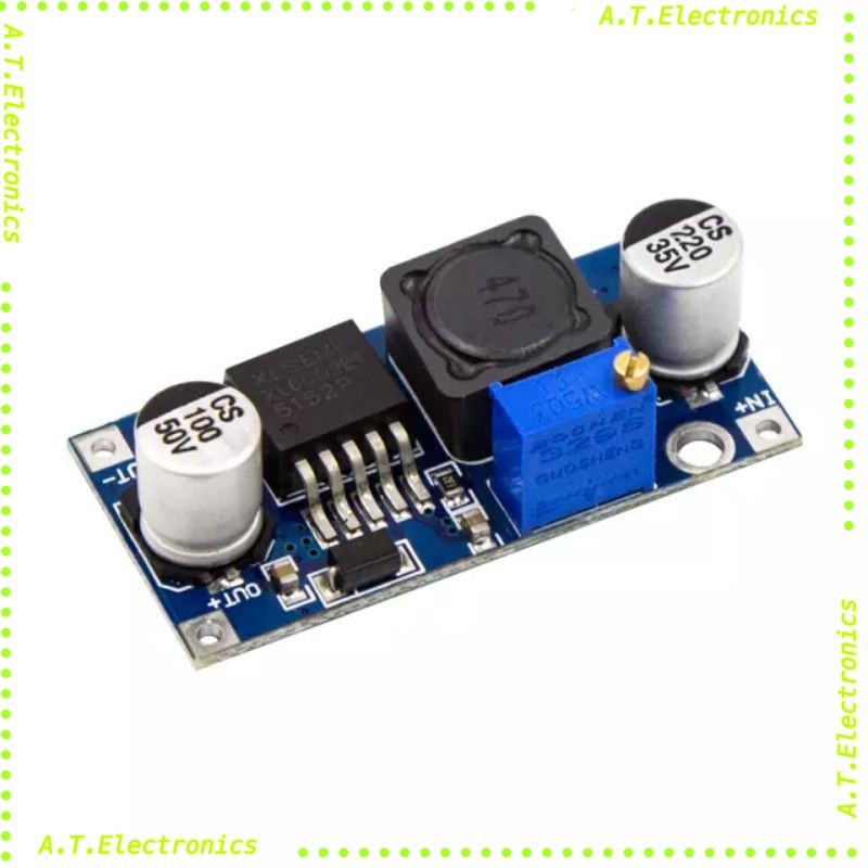 ถูกสุด! บอร์ดปรับแรงดันไฟขึ้น XL6009 DC-DC Step-Up Boost Voltage Converter Max 4A (Boost-XL6009)