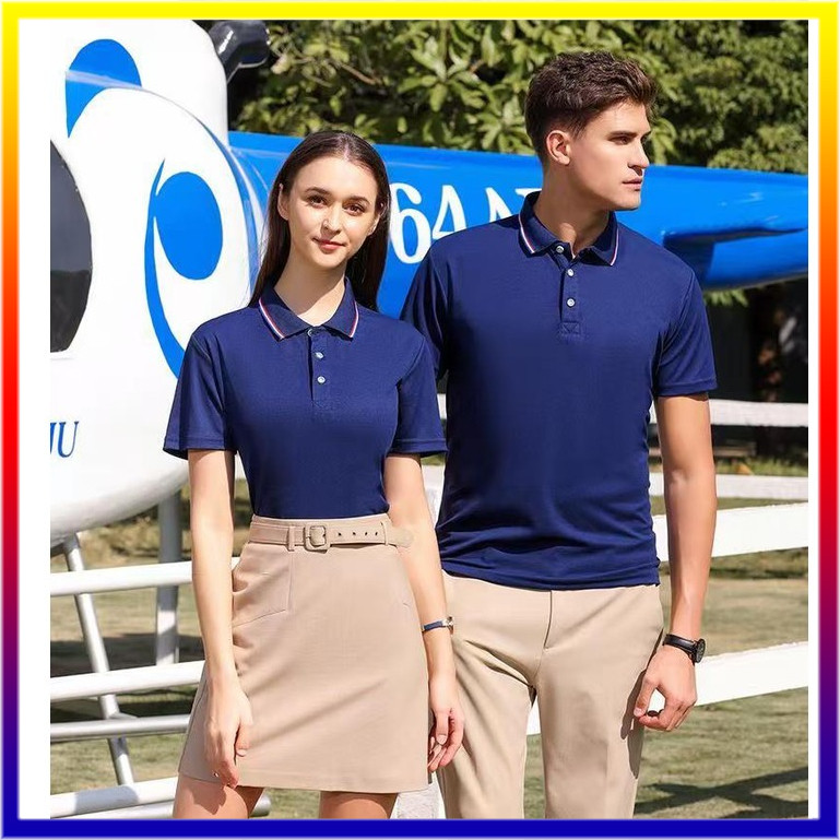 เสื้อโปโล เสื้อยืด polo สไตล์คลาสสิก ผ้าพรีเมี่ยม ระบายอากาศได้ดี ใส่ได้ทั้งชายหญิง ผ้านุ่มใส่สบาย