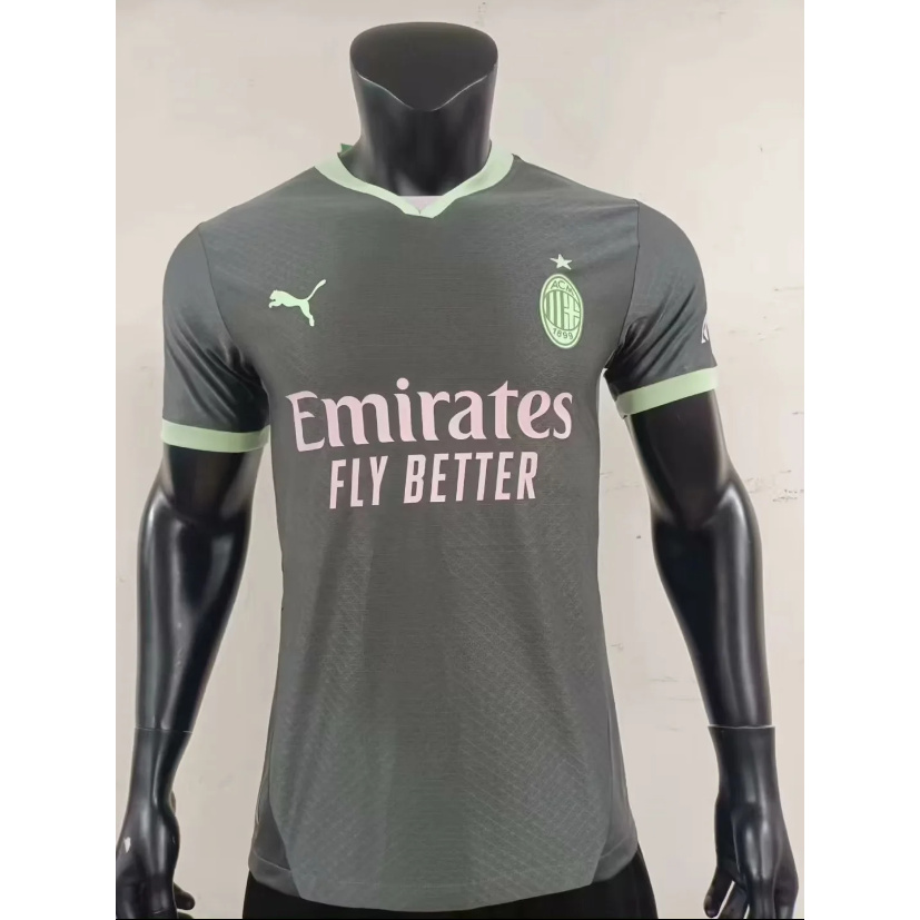 [S-XLL] 24-25ac Milan Third Away Player Edition เสื้อฟุตบอลผู้ชาย