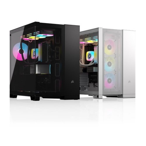 CASE CORSAIR 6500X TEMPERED GLASS BLACK / WHITE MID-TOWER