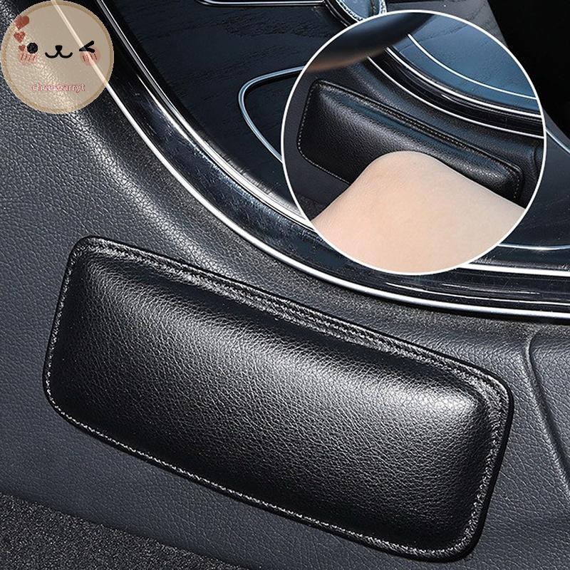 Chee PU หนังรถขาเข่าเบาะ El Pad Auto ประตู Center Control Armrest Soft Pad ภายในรถขาเข่าต้นขาเบาะ EN