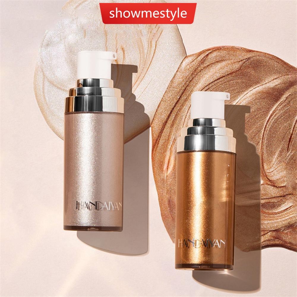 Sms Body Shimmer Cream Body Highlight Brightening Moisturizing Smooth Cream Body Facial แต่งหน้าเครื่องสําอาง O4U8