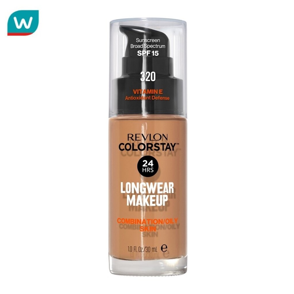 Revlon เรฟลอน คัลเลอร์สเตย์ เมคอัพ ฟาวน์เดชั่น 30มล. 320 ทรู เบจ