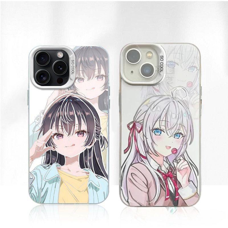 สําหรับ Xiaomi Mi 14T Pro 13T POCO C65 Redmi หมายเหตุ 12 4G 8 Pro Redmi 13C 5G 14C 10C 12C 9A 9 โทรศัพท์กรณีน่ารัก Yuki Suou Alisa อะนิเมะ Alya รูปแบบเลเซอร์ Hard อะคริลิค