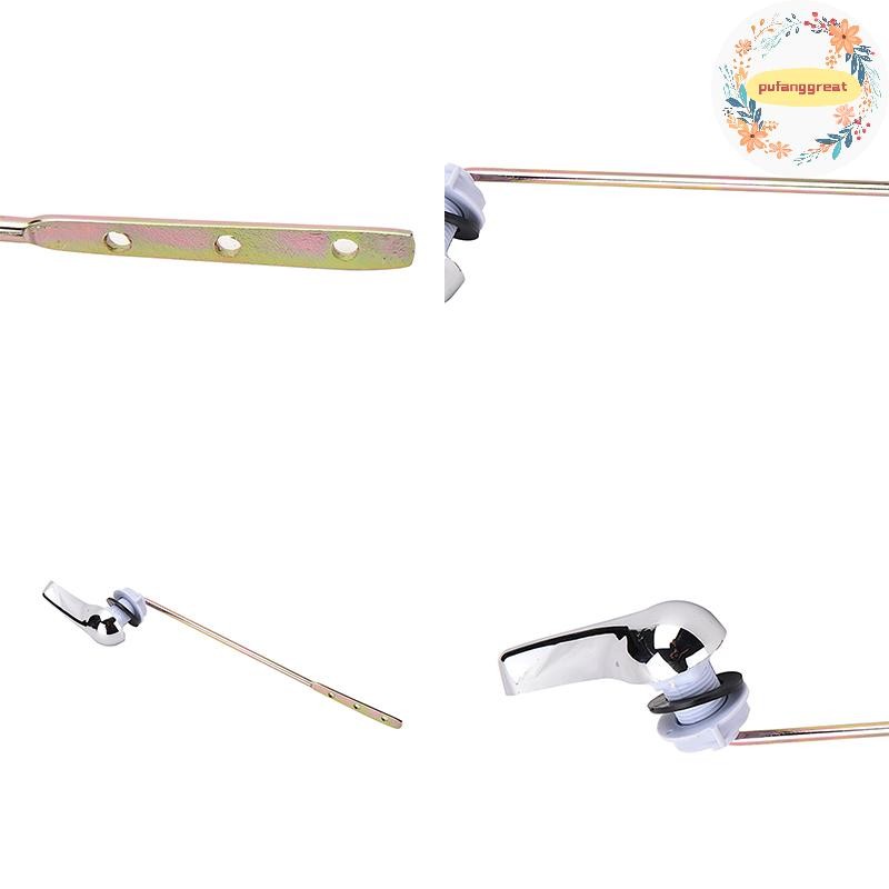 Pufanggreat Universal Toilet Flush Lever Chrome ห้องน้ําประแจจับเหมาะกับห้องน้ําส่วนใหญ่ TH