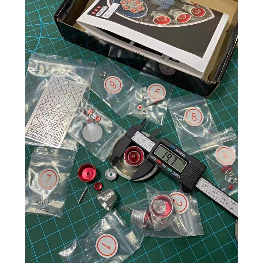 CALILY RG 34 ZEONG โลหะ อะไหล่อัพเกรดรายละเอียด