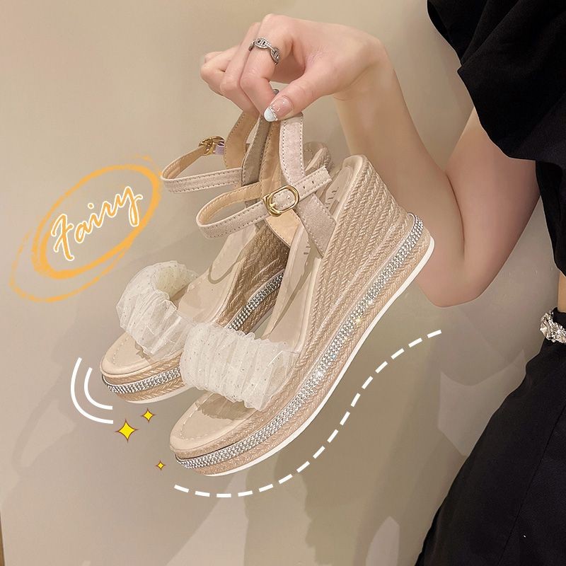 รองเท้าชายหาดรองเท้าแตะโรมันพรีเมี่ยมหนาsoled Anti-Slip Flat Sole