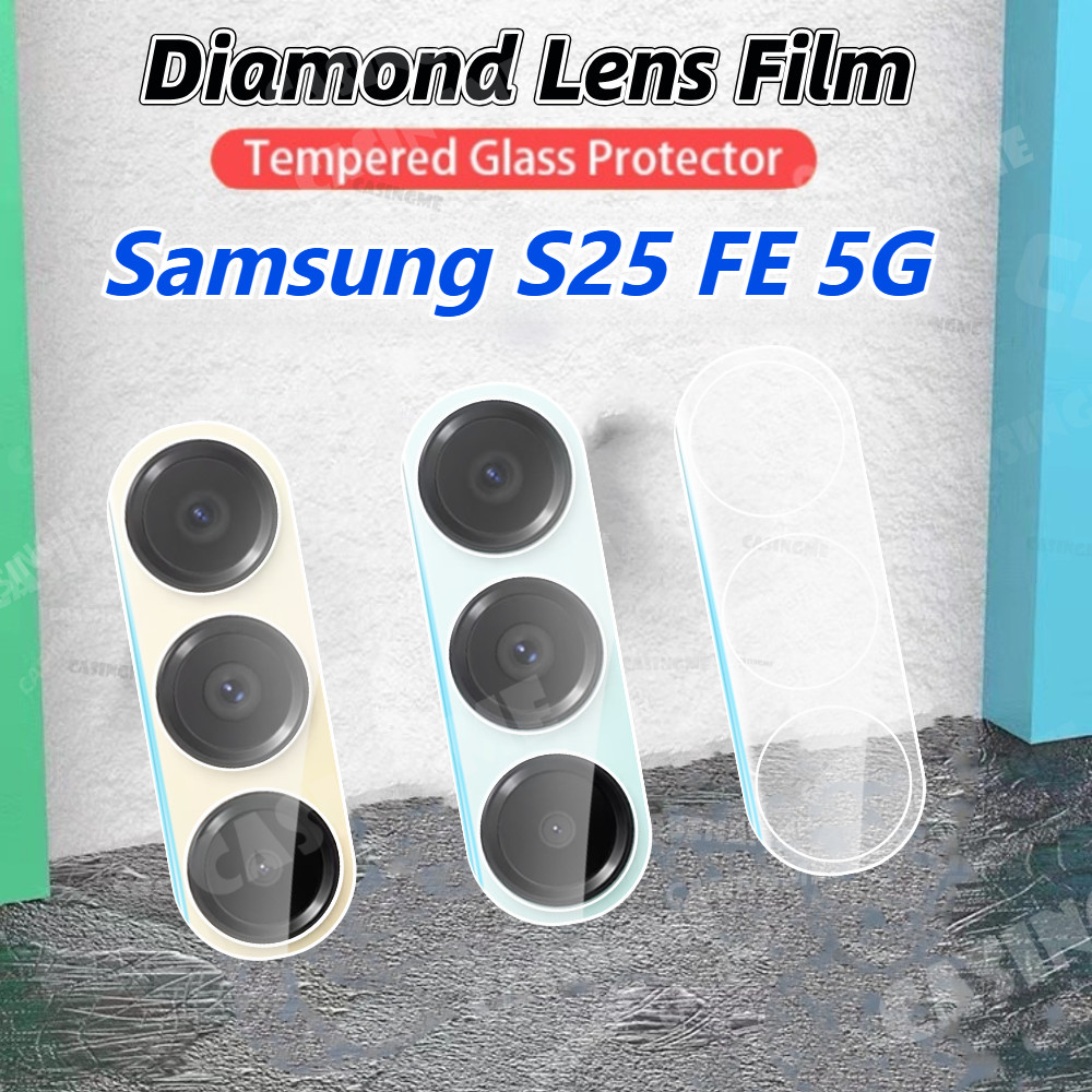 SAMSUNG สําหรับSamsung S25 FE 5G 2025 3Dกล้องเลนส์ProtectorสําหรับSamsung Galaxy S25 + S25Edge S25Pl