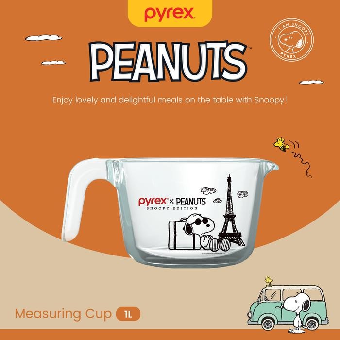 ถ้วยตวง Pyrex Snoopy - 1000ml