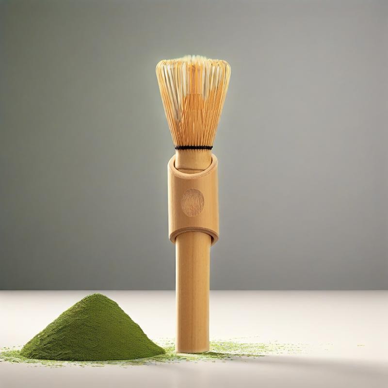 【พร้อมส่ง】 แปรงไม้ไผ่ชงชาเขียวมัทฉะ สำหรับละลายผงมัทฉะ Chasen - รูปที่ 2