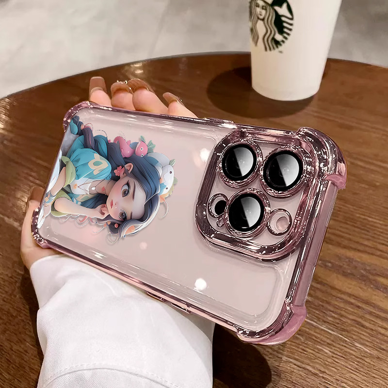 3 In1 โปรไฟล์สาวสําหรับ Vivo X200 X200S X200U X200pro X200pro mini,IQ00 NEO5 NEO7 SE 8 PRO 9 PRo 10 