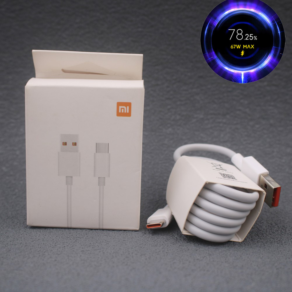 Original Xiaomi 6A 90W 67W 120W Turbo Fast สายชาร์จ 1/1.5/2M M USB Type C ข้อมูลสําหรับ Xiaomi POCO 