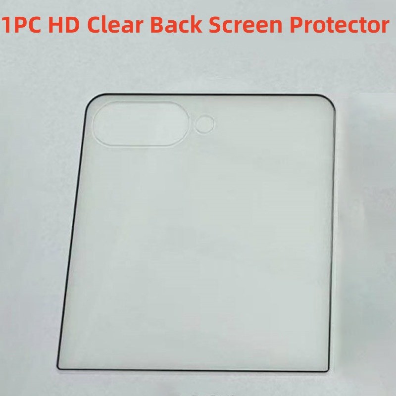 คลุมทั้งหมดป้องกันหน้าจอด้านหลังสําหรับ Samsung Galaxy Z Flip 7 5G Anti Spy ความเป็นส่วนตัวกระจกนิรภัยสําหรับ Samsung Galaxy Z Flip7 Flip6 แก้ว - รูปที่ 6