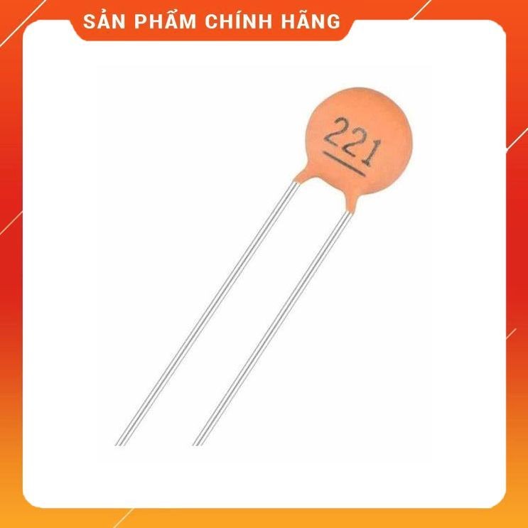 [ 50 ชิ้น ] ORANGE YELLOW CERAMIC CAPACITOR 10% 50V => (2.2NF, 22NF, 10NF, 680PF, 470PF )