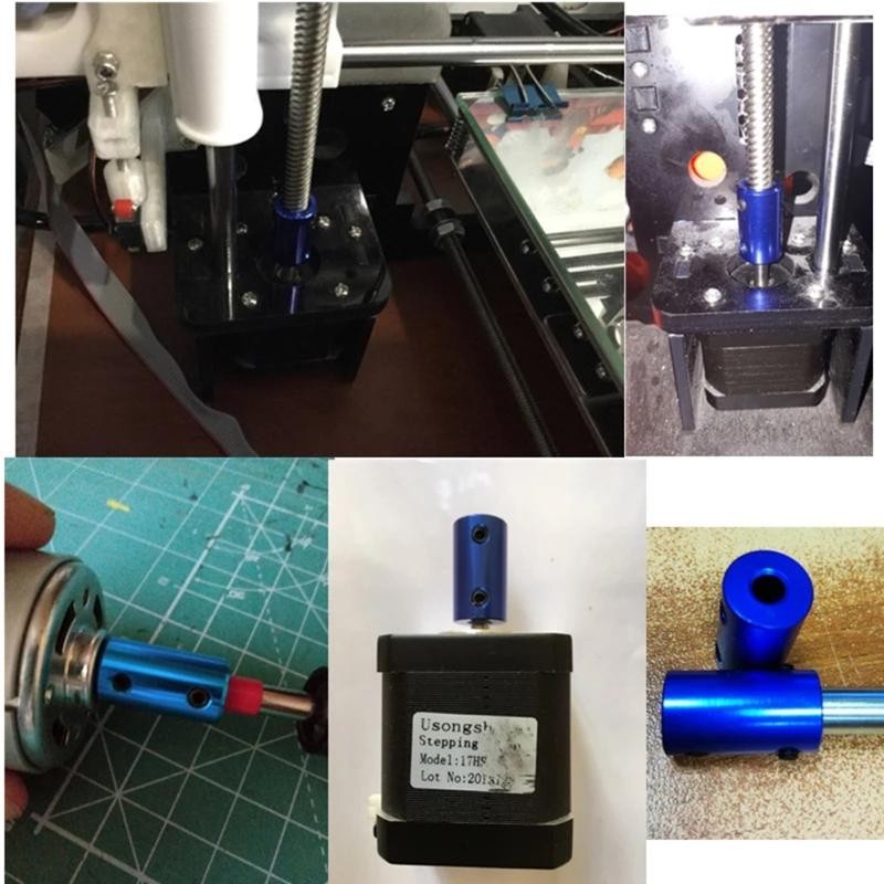 BA ข้อต่อแบบยืดหยุ่นสําหรับ 42 Stepper Motor D14L25 5x5 มม. 5x8 6x8 8x8 มม.เพลา CNC