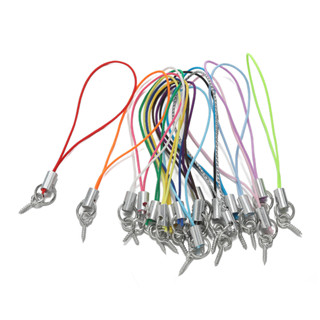 เชือกโพลีเอสเตอร์ติดห่วงตาแกะ 20-50 ชิ้น สำหรับทำจี้ DIY สร้…