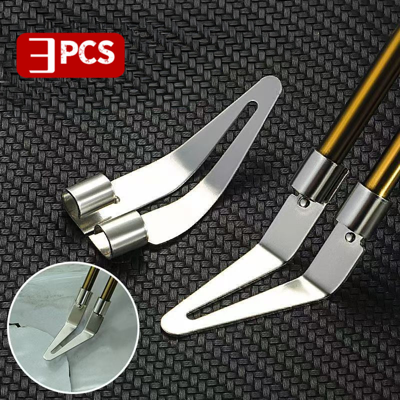 1/3 ชิ้นปืนเชื่อม Leveler อุปกรณ์เสริม PP พลาสติกเชื่อมรถจักรยานยนต์ซ่อมเครื่องมือทนอุณหภูมิสูงสแตนเลส Leveler