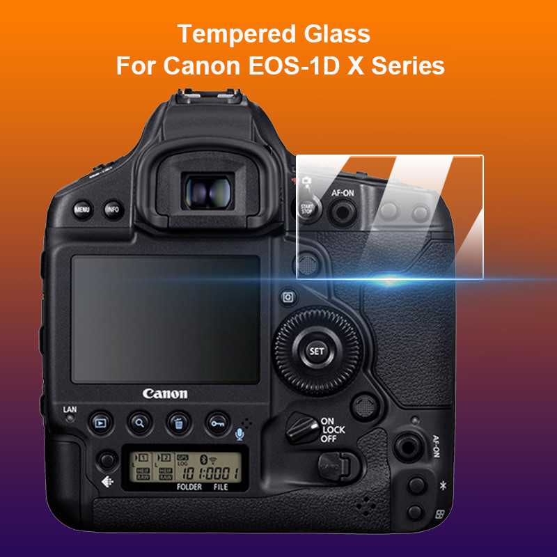สําหรับ Canon EOS-1D X Mark II III 1DX2 1DX3 1DXII 1DXIII กล้องกระจกนิรภัย 9H 2.5D หน้าจอ LCD Protec